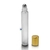 Vidro Rollon 10ml Transparente com Tampa Ouro (1un) - comprar online