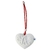 Pingente de Gesso Coração Amor Fio Vermelho P (1un) - comprar online