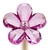 Vareta Florida Pink com Strass 17x3mm (1un) - comprar online