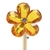 Vareta Florida Laranja com Strass 26x4mm (1un) - comprar online