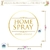 Etiqueta Redonda Transparente Home Spray Ouro (6un) - comprar online