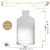 Vidro Vigo Premium 200ml Branco Degrade Rosca 28/410 (1un) - comprar online