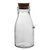 Pote de Vidro Milk Com Rolha 250ml (1un)