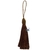 Tassel com Tulipa Marrom Chocolate (1un) - comprar online