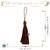 Tassel com Tulipa Marrom Chocolate (1un) na internet