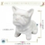 Enfeite Cachorro Branco 6x4 (1un) - comprar online