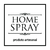 Etiqueta Quadrada Transparente Home Spray Preto (6un)