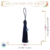 Tassel com Tulipa Azul Marinho (1un) na internet