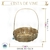 Cesta de Vime 35cm (1un) - comprar online