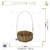 Cesta de Vime 20cm (1un) - comprar online