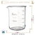 Copo Becker de Vidro 1000ml (1un) - comprar online