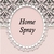 Etiqueta Home Spray Rosa e Preto (20un)