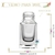 Vidro Paris Square 38ml Rosca 28/410 (1un) - comprar online