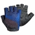 GUANTES CORTOS MTI PURSUIT NEGRO/ AZUL TALLE S