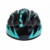 CASCO VENZO VUELTA TALLE M NEGRO+TEAL C/VISERA - tienda online