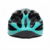 CASCO VENZO VUELTA TALLE M NEGRO+TEAL C/VISERA - comprar online