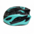 CASCO VENZO VUELTA TALLE L NEGRO+TEAL C/VISERA