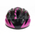 CASCO VENZO VUELTA TALLE M NEGRO+ROSA CON VISERA en internet