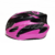 CASCO VENZO VUELTA TALLE M NEGRO+ROSA CON VISERA - comprar online