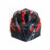 CASCO VENZO VUELTA TALLE M NEGRO +ROJO C/VISERA - Hambike