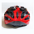 CASCO VENZO VUELTA TALLE M NEGRO +ROJO C/VISERA en internet