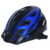 CASCO SBK CON LUZ TRASERA NEGRO AZUL- TALLE M