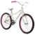 BICICLETA OLMO MINT RODADO 24 COLOR BLANCO CON ROSA - comprar online