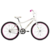 BICICLETA OLMO MINT RODADO 24 COLOR BLANCO CON ROSA