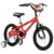 BICICLETA OLMO COSMO RODADO 16 BOLD ROJO CON NEGRO