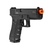 Pistola de Airsoft GBB Green Gas Army R17 Slide Metal Blowback - BK - 6mm - Falcon Armas