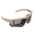 Óculos Tático Airsoft Evo Tactical Nighthawk 3 Lentes + Armação P/ Lente de Grau - Tan - comprar online