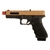 Pistola de Airsoft Co2 Secutor Gladius Acta Non Verba Full Metal - Bronze- Mostruário