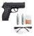 Pistola de Pressão Co2 Crosman P10 4,5mm 20 Tiros + 2 Co2 + Óculos + 5 Alvos - comprar online