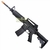 Rifle de Airsoft A&k M4a1 Ultragrade Bi-volt