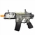 Rifle de Airsoft S&t Mod. M4 Ris Baby Full Metal - Bi-volt