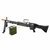 Rifle de Airsoft Elétrico A&k M60 Machine Gun Full Metal - Bi-volt