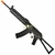 Rifle de Airsoft Cyma Mod. Ak74 Ris Cm.040k Full Metal - Bi-volt