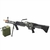 Rifle de Airsoft Elétrico A&k Mk43 Machine Gun Full Metal - Bi-volt