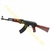 Rifle de Airsoft - Eletrico -cal 6mm Ak47-blowback - Full Metal