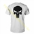 Camiseta - Wf - Justiceiro - Punisher - Branca