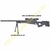 Rifle de Airsoft - Mauser-sr - 6mm - Cyber Gun