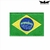 Bordado Termocolante Treme Terra Modelo Bandeira do Brasil