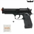 Pistola de Airsoft Spring Uhc M92f Modelo Beretta 92 - Preta + 500bbs