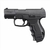 Pistola de Pressão Co2 Umarex Walther CP99 Compact 4,5mm Slide Metal Blowback