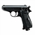 Pistola de Pressão Co2 Umarex Walther PPK/S 4,5mm Full Metal - Blowback