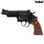 Revolver de Airsoft Spring Uhc Modelo Ua-931b 4" Toy - Preto