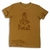 Camiseta Dakar Estampa Beduino Frontal Gola Redonda Camel