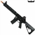 Rifle de Airsoft Elétrico Bolt B4lrp R.i.s. Full Metal - Recoil Shock