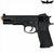 Pistola de Airsoft Spring Kwc Modelo Smith & Wesson 4505 Non Hopup - Preta