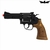 Revolver de Airsoft Spring Uhc Modelo Ua-933b 4" Toy - Preto